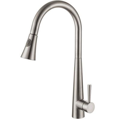 China Thermostatic Faucets Works Modern Design Stainless Steel Commercial Pull Out Sink Faucet Kitchen for sale