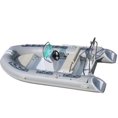 Κίνα 2022 rib boat inflatable rigid hull boats 13ft 3.9m orca hypalon rib boat simple version  rib390B προς πώληση