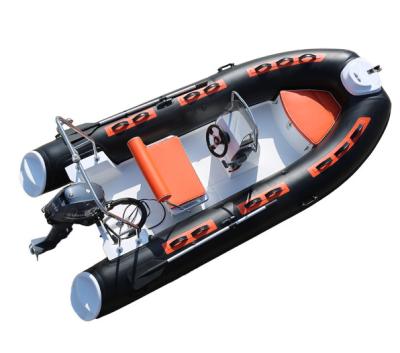 Κίνα 2022 innovative design removable fuel tank 13 ft  rib390BL fiberglass hull inflatable boat nice koos προς πώληση