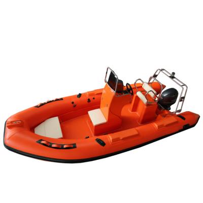 중국 2022   inflatable fishing boat rib FRP 5.2m orca hypalon with steering wheel rib520W 판매용