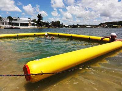 China Einfache tragende aufblasbare Luft-Matte für 6 * 4M Boom-Explosions-Schwimmbäder zu verkaufen