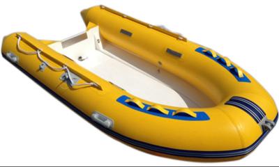 Κίνα 2022 new Fiberglass hull inflatable tube PVC simple boat 270  rib boat cheap προς πώληση