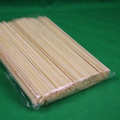 China Best Selling Chinese Wholesale Bamboo Sticks Raw Material Non-Stick Bamboo Skewer Cheap BBQ Grill Bamboo Skewer for sale