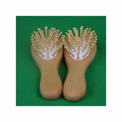 China Home Eco-Friendly Wooden Wooden Bamboo Hair Brush Massage Hair Brush Detangling Hair Brush Paddle Brush for sale