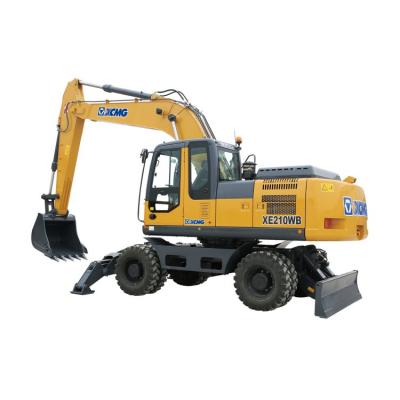 China Construction worksÂ   21t construction equipment oriemac wheel excavator XE210WB for sale for sale