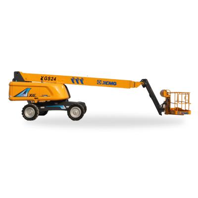 China Construction worksÂ   Best Chinese brand XCM G XGS24 24m aerial work diesel telescopic lifting platform on sale for sale