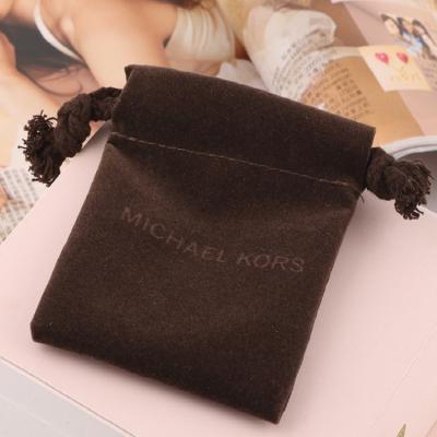 China Waterproof factory hot sell velvet drawstring jewelry bags small gift bags pouches for jewelry logo print wholesale for sale