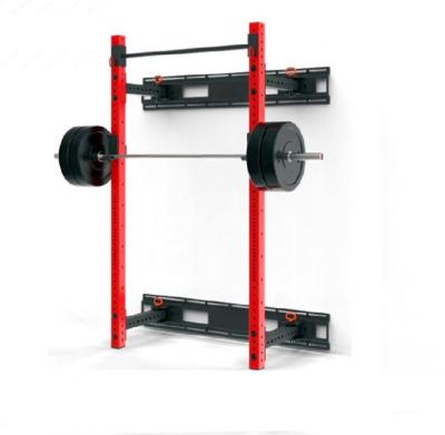 China Hot Sale High Quality Professional Folding Fitness Exercise Folding Adjustable Commercial Squat Stretch Wall Mounted for sale