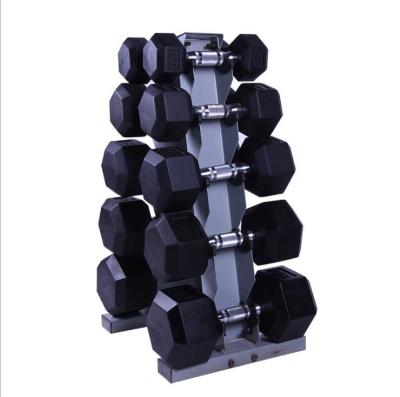 China Commercial Rack Gym Equipment Weight Lifting Storage Dumbbell Rack for sale