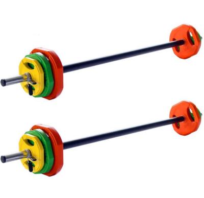 China Commercial Rubber Coated Free Weights Adjustable Goods Wholesale Prices Barbell for sale