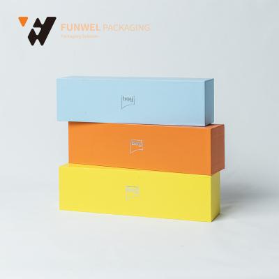 China Recyclable Porcelain Color Small Rectangular Cardboard Box for sale