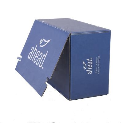 China Corrugated Cardboard Disposable Self Seal Mailing Box Peel Off Shipping Carton for sale