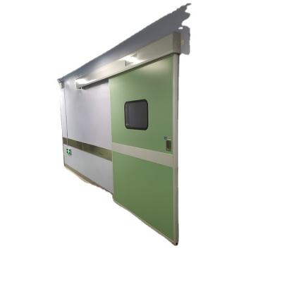 China Automatic High Speed Cleanroom Door Polymer Air Tight Sliding Door for sale