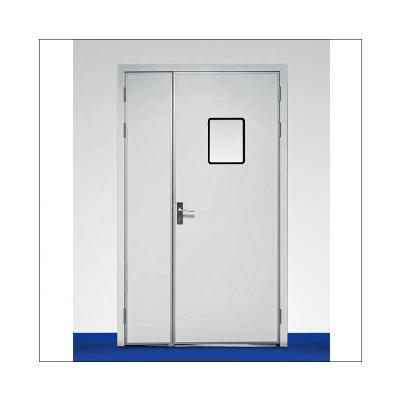 China Finished Hospital Door Clean Room Door Steel Hermetic Swing Door for sale