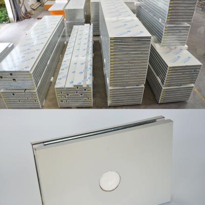 China GMP EPS Insulated Magnesium Oxide Sandwich Panel Roofing Sheets Metal Core Eps Wall Panels for sale