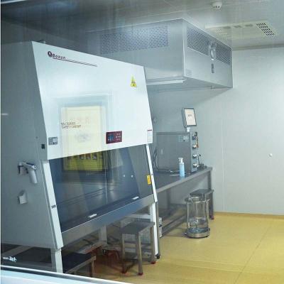 China 0.3m/S - 0.6m/S Cleanroom Laminar Flow Hood Laminar Air Flow Unit System for sale