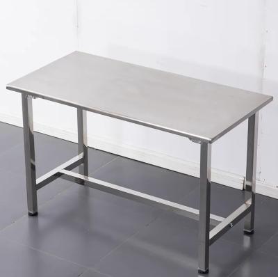 China Cleanroom Environments Custom Stainless Steel Table Cleanroom Furniture Corrosion Resistant for sale