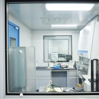 China GMP Air Purification Modular Cleanroom Stainless Steel Prefab Clean Rooms for sale