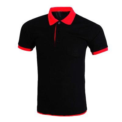 China Custom Wholesale Breathable Logo Design Cotton Polo T-shirt Golf T-shirt Quick-drying Golf Clothing For Men for sale