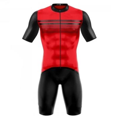 China OEM Breathable Custom Sleeveless Cycling Quick Dry Cycling Wear Tri Suit Men Triathlon Skin Suit OEM for sale