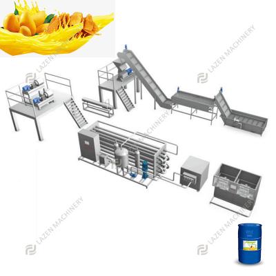 China Fruit Orange Juice Making Machine Fresh Orange/Edible Passion Flower Pineapple Passion Fruit Juice Production Line for sale