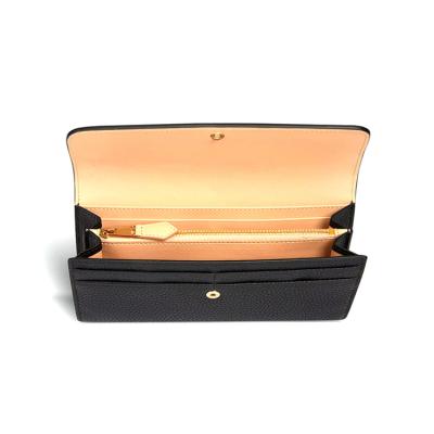 China OEM RFID Clutch Genuine Leather Wallet For Women Purses With Hot Sales Ladies Leather Wallet for sale