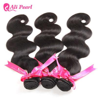 China 100% Virgin Human Indian Virgin Hair Bundles Body Wave Tangle Free for sale