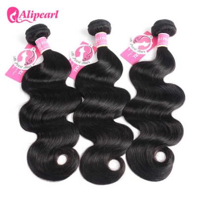 China Virgin Remy Peruvian Human Hair Bundles Body Wave Tangle And Shedding Free for sale