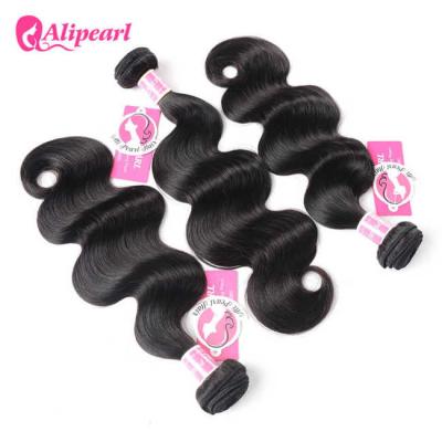 China Malaysian Human Hair Bundles Body Wave , Virgin Malaysian Curly Hair Bundle Deals for sale