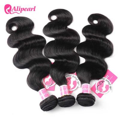 China No Chemical Peruvian Human Hair Bundles Body Wave 100% Human Virgin Hair for sale