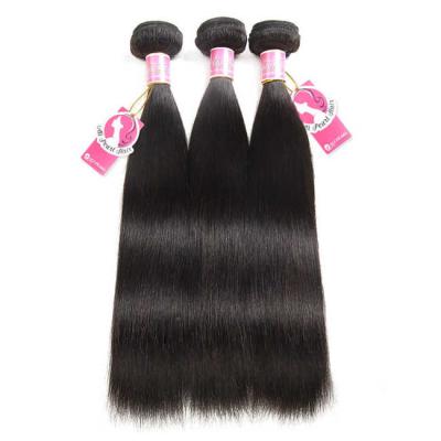 China Straight Bouncy Remy Indian Virgin Hair Bundles Double Weft Hair Extension for sale