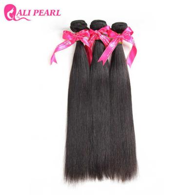 China Straight Virgin Indian Hair 3 Bundle Deals Remy Hair Weave Double Weft for sale