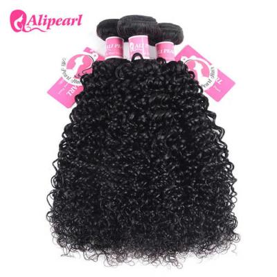 China Afro Kinky Curly Peruvian Hair Weave Bundles , Peruvian Curly Hair Bundles for sale