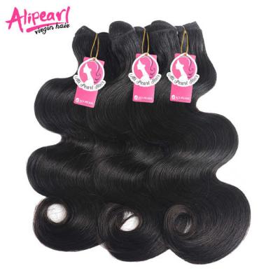 China Smooth Grade 10A Virgin Hair Weave , Mink Brazilian Body Wave Hair Bundles for sale