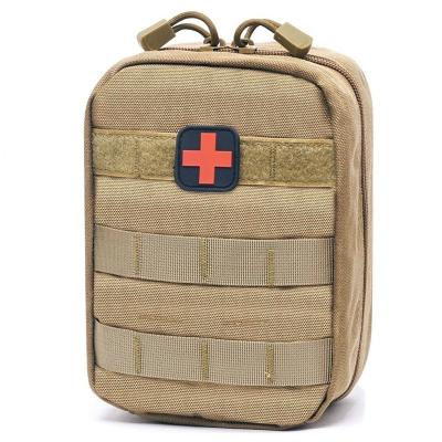 China Outdoor Activities 1000D First Aid Medical Pouch Nylon EDC Pouch EMT Pouch IFAK Portable Molle Pouch Bag for sale