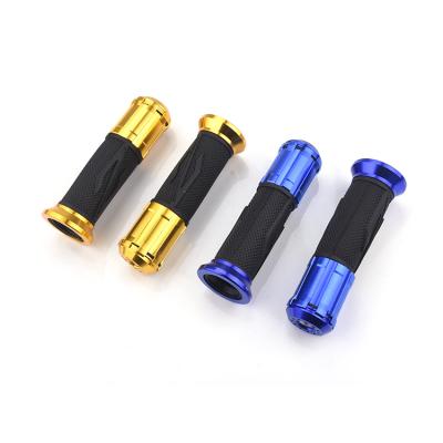 China Aluminum alloy + rubber factory direct motorcycle scooter throttle grip steering bushing conversion accessories for sale