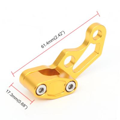 China Aluminum Alloy Motorcycle Brake Line Clamps For R1 R6 R3 MT03/07/09 TMAX 500/530 FZ6 Oil Pipe Line Clamp for sale