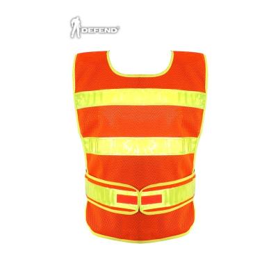 China Road Safety Free Size Mesh Safety Outdoor Reflective Vest for sale