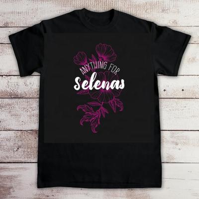 China New Pop Hip Singer Selena Quintanilla T Shirt QUICK DRY Men 3D Printed T Shirts Harajuku Style Streetwear Unisex T Shirt Tops for sale