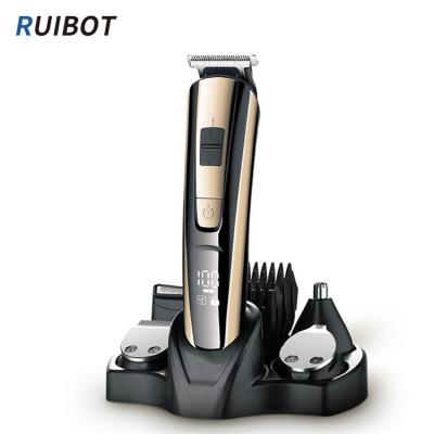 China Outdoor Adjustable Blade 5 in 1 Rechargeable Professional Hair Trimmer Electric Hair Trimmer Clipper for sale