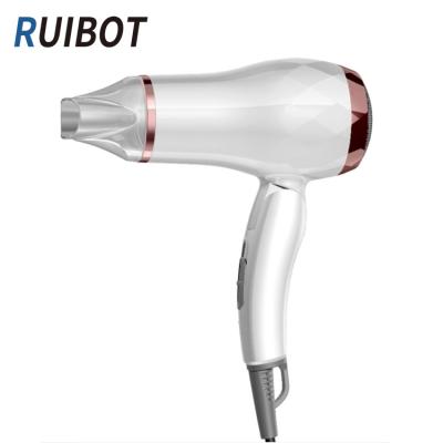 China 2 Temperature Overheat Protection 1200W Foldable Portable Electric Hair Dryer Hair Dryer for sale