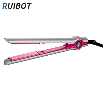 China Outdoor Hot Adjustable Flat Straightener Machine Hair Straightener Iron Hair Temperature Comb Korean Hair Straightener for sale