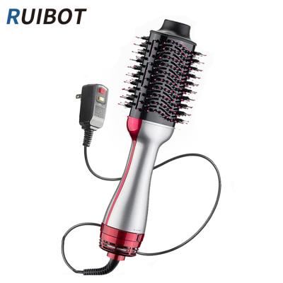 China 2021 OEM Salon Professional Foldable Hair Dryer Straightening Brush, Hair Brush Hair Dryer, Hot Hair Dryer Brush Airbrush Hair Brush Dryer for sale