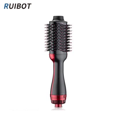 China New OEM Foldable Portable Hot Air One Step Professional Negative Ion Hair Dryer Brush for sale