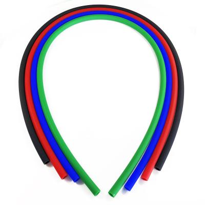 China High Quality Matt Shisha Hookah Accessories 12*17*1500 Mm Silicone Wholesale Silicone Hose for sale