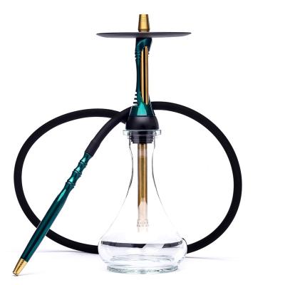 China 1 Hose Glass Shisha Hookah Hookah Luxury Exclusive Complete Portable Russian Set for sale