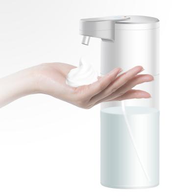 China Contemporary HE-406B 500ml Rechargeable Automatic Foaming Soap Dispenser with Smart Power Management Design for sale