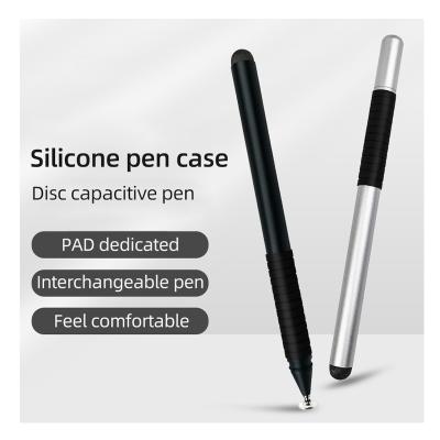 China No Delay Non-slip Silicone Black Passive Stylus Pen For Samsung Tablet for sale