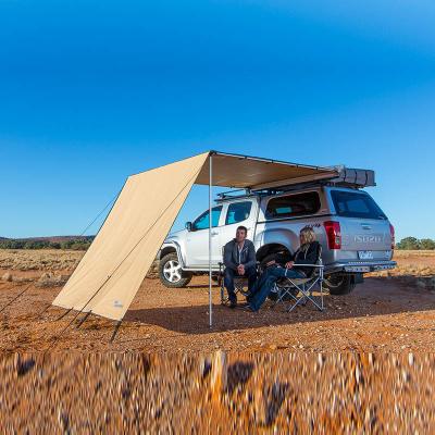 China Camouflage/Field Play Car Side Tent With Wind Shield for sale