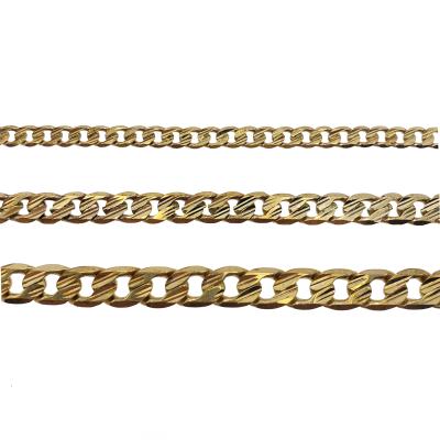 China Outstanding jewelry design 2021 new quality gold zircon stainless steel nk chain for sale